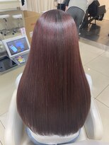 ショコララテ&nbsp;20代30代40代ブリーチなしワインレッド