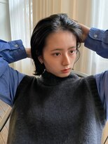 エイチ 梅田(H)&nbsp;ハーフアップシースルーマッシュハイライト40代50代姫カット