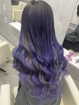 ボヤージュニケ(Voyage Nike) デザイン×原色編み込みエクステ