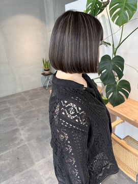 ラノ(LANO) 白髪ぼかしハイライト