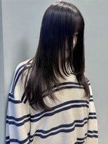 シエル バイ ケンジ 登戸 生田(CIEL by KENJE)&nbsp;レイヤーカットロング顔周り韓国風ヘア20代