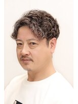 ヨシザワインク プレミアム 築地店(YOSHIZAWA Inc. PREMIUM)&nbsp;ツーブロックパーマ強めのカール