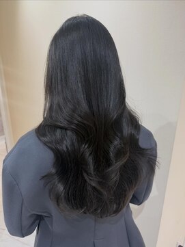 シェノン サントル(CHAINON CENTRE) 梅田/黒髪/クラゲヘアー/オリーブグレー/小顔/ココアベージュ