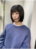 顎下ボブ+顔まわりレイヤー