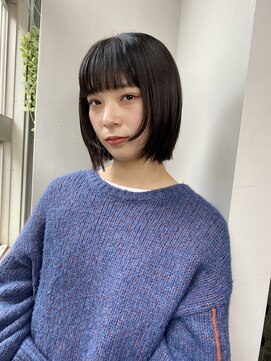 ミュージアム(MUSEUM) 顎下ボブ+顔まわりレイヤー