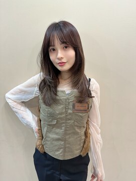 シエルバイアフロート(ciel by afloat) 大人ハイレイヤーカットグレーブラウン