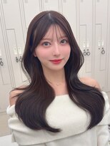 コア 銀座(COA)&nbsp;カットカラー、顔まわり、レイヤーカット