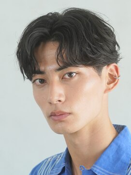 フィフスパーク(fifth PARK) 渋谷メンズパーマフェザーパーマシャドウパーマセンターパート