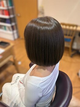 ママン エスポワール(maman espoir)の写真/人気NO.1の『髪質改善カラー』がオススメ♪　自然に馴染む大人のグレイカラー、若見え白髪ぼかしも人気♪