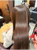 髪質改善ストレート