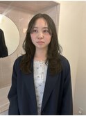 【NEELU_miu】オリーブ×レイヤーカット