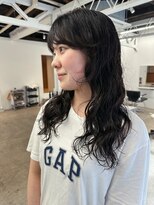 パーク(PARK)&nbsp;ニュアンスパーマ ロングヘア
