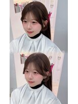 ヴェイ(VEYY.)&nbsp;シースルーぱっつん盛れバング