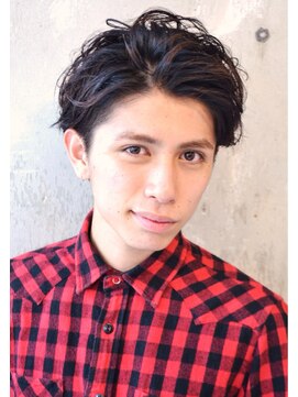 メンズヘア パーカット 下北沢南口店(MEN'S HAIR PERCUT) ルーディーオールバック