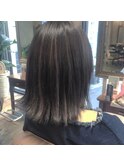 【サロンドミルク原宿】さりげないハイライト×外ハネボブ