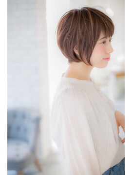 カノン(canon) 【canon】横顔美人♪ふんわりショートボブ