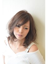 ヘアー ワンアビル(Hair One Abile)&nbsp;艶透明感☆ひし形シルエット小顔ミディボブ