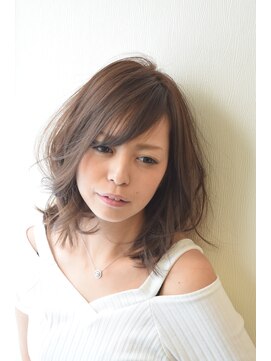 ヘアー ワンアビル(Hair One Abile) 艶透明感☆ひし形シルエット小顔ミディボブ