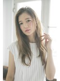 抜け感ロング