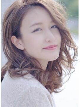 エスアンドエフ美容室 松富店(S&F) 【大人可愛い】フェアリーフェミニンスタイル