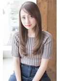 AFLOAT明日香の安室奈美恵さん風フェザーロングストレート