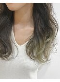 【GOODDAY HAIR】《フリンジカラー:インナーカラー:グレージュ》