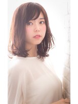 ソア 武蔵小杉(SOAR) ひし形小顔耳かけ大人かわいいくせ毛風グラマラスふわミディ