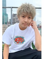 ジーナ 梅田(Zina)&nbsp;【Zina 梅田】　モーブグレージュカラー×マッシュウルフ