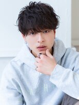 【HONEY渋谷】ソフトツーブロック×フェザーマッシュ