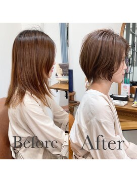 アイル(I'll) [Hair Make I`ll 奈良]ビフォーアフター