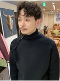 #メンズパーマ#センターパート＃常田大希