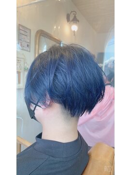 ラソヘアーオアシス(Laso hair oasis) ブルーカラー