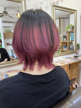 ホヌヘアー(Honu hair) クラゲウルフ