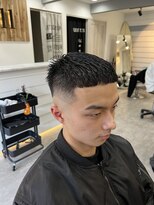 スウェル 千葉店(Swell)&nbsp;メンズツイストパーマスパイラルパーマフェード[千葉]