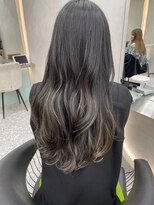 ロンド マーレ 天神大名店(Lond mare) イメチェン/チェリーブラウン/フェミニン/ダークアッシュ/束感