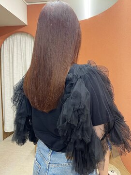 ウェルク(welc) 大人ガーリーチョコレートモードヘアープリカールハイライト