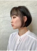 ミニボブ フレーミングカラー