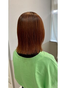 バイラ(Bailar) Orange☆切りっぱなしボブ