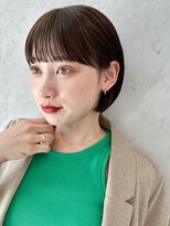 ルル 表参道(lulu.)&nbsp;【高橋弥生】ボブ　シースルーバング