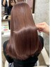 【艶＆髪質改善】ブリーチなしで透明感カラー＋髪質改善クイックTR ¥5500