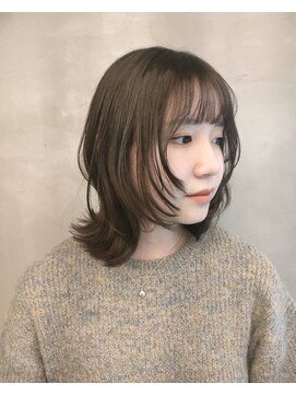 イキプラスディードットログ 大和八木駅前店(ikii+D.Log) ミディアムウルフ　マッシュ　レイヤー　橿原　大和八木