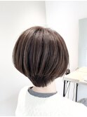 大人ボブ/ショートカット/前上がりショート