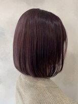 ビスクヘアデザイン(bisq hair design)&nbsp;ボブ/ラベンダーカラー/ブリーチカラー/髪質改善/トリートメント