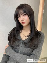 ロンドウル 熊本(Lond ulu)&nbsp;髪質改善透明感シアカラー顔周りレイヤーカット[熊本/上通/下通]