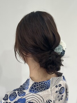 ジラ ヘアアンドメイク(girra HAIR&MAKE) 浴衣着付けヘアセット
