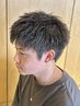 【全員】men'sカット+頭皮洗浄ヘッドスパ￥6820［伊勢崎/メンズパーマ］