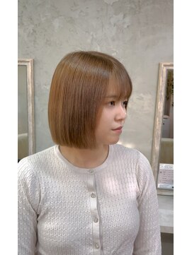 ヘアーアンドケアブラスト(HAIR CARE Blast) ブリーチなし透明感/ブリーチなしのミルクティーベージュ