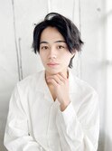 20代30代40代 外ハネワイルドアップバング＃958