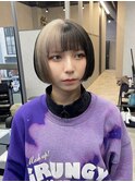 ミルクティー/ブラック/ツートンカラー
