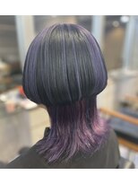 キャラ シャローネ 池袋(Chara Chalone)&nbsp;クラゲウルフラベンダーアッシュピンクカラーな個性派ちゃん